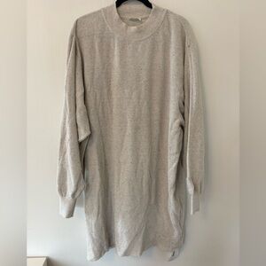 American Vintage Sweater Dress - neutral beige size large